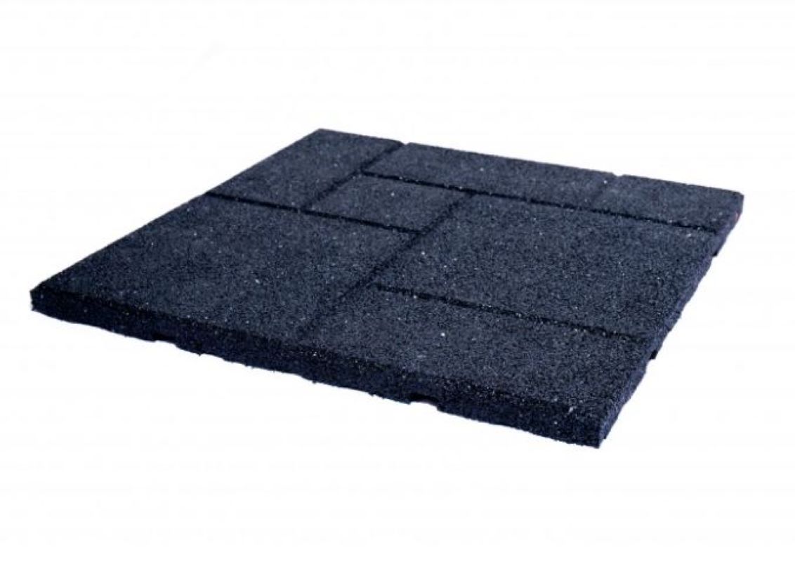 Gumová dlažba Hela plus 500x500x25 mm