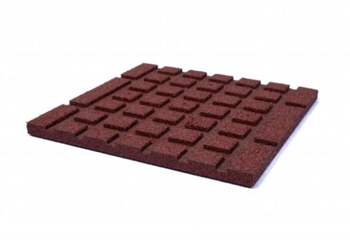 Gumová dlažba Hela plus 500x500x30 mm