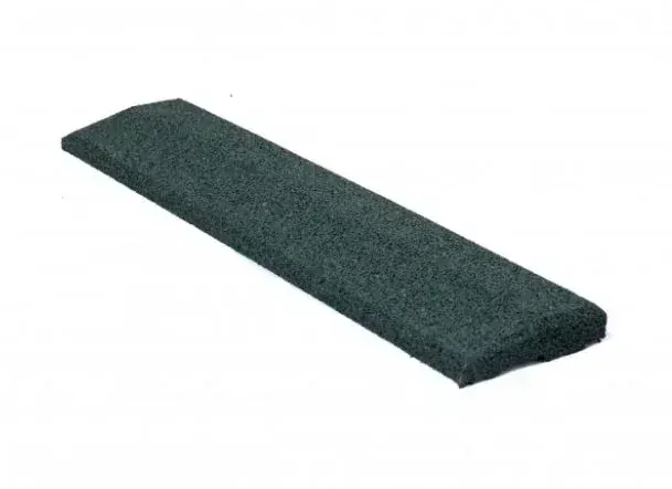 Gumová nábehová hrana priama 500x107x25 mm