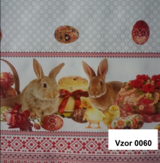 PVC obrus veľkonočný 3060