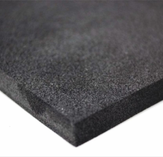 Mikroporézna tesniaca doska EPDM, hrúbka 10 mm, 1x2 m